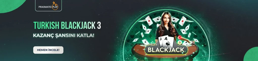 Canli Blackjack - Turkish Blackjack 3